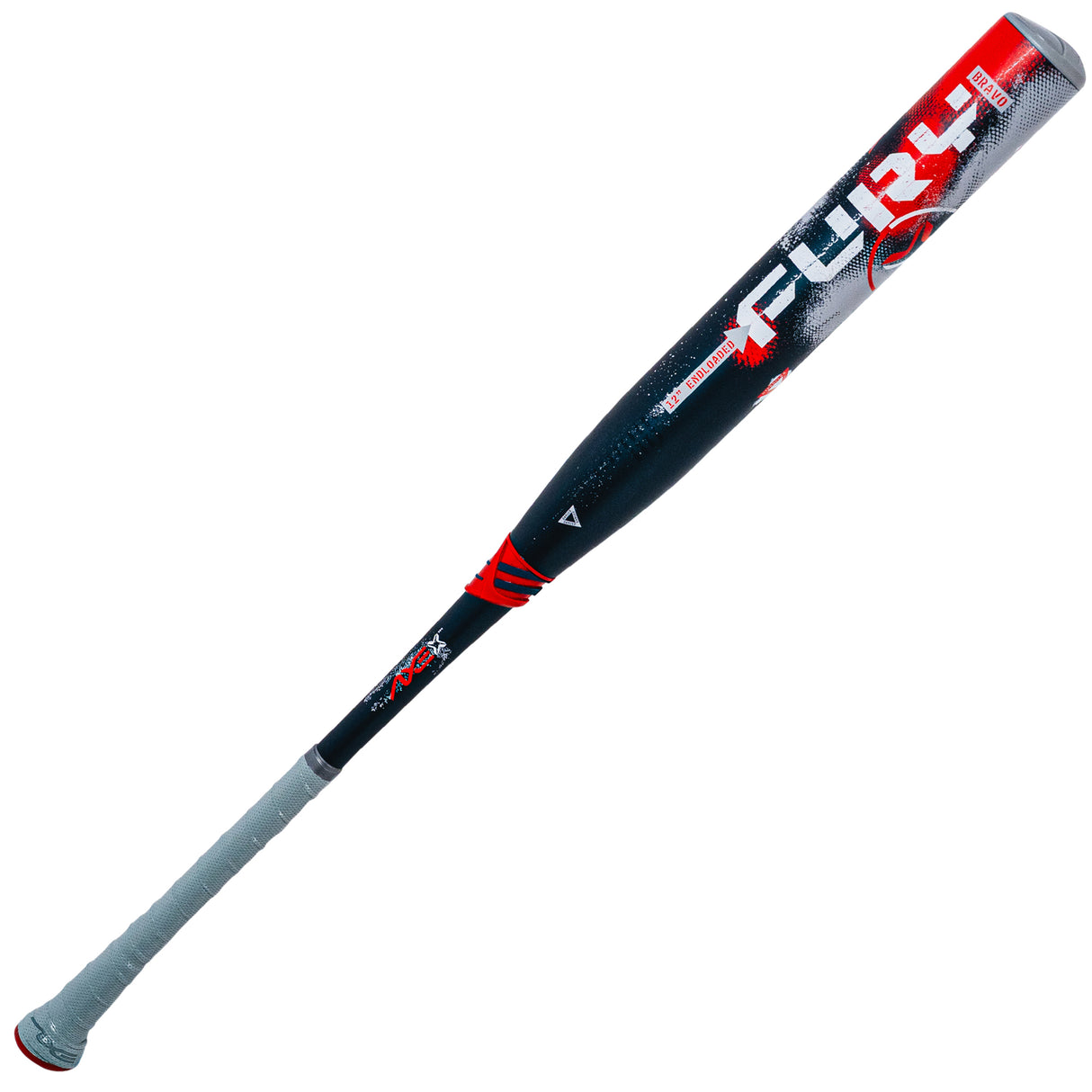Axe Fury Bravo USSSA Slowpitch Bat | 1 oz. Endloaded | 12” Barrel | Flared Handle |