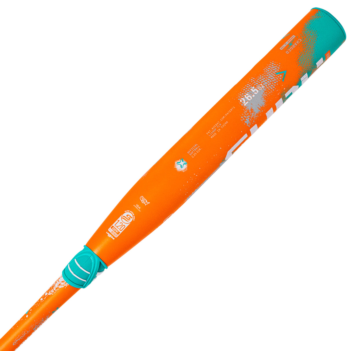 Axe Fury Bravo USSSA Slowpitch Bat | O.G. KP Player Edition| 12” Barrel | 1 ½ oz. Maxloaded | Flared Handle |