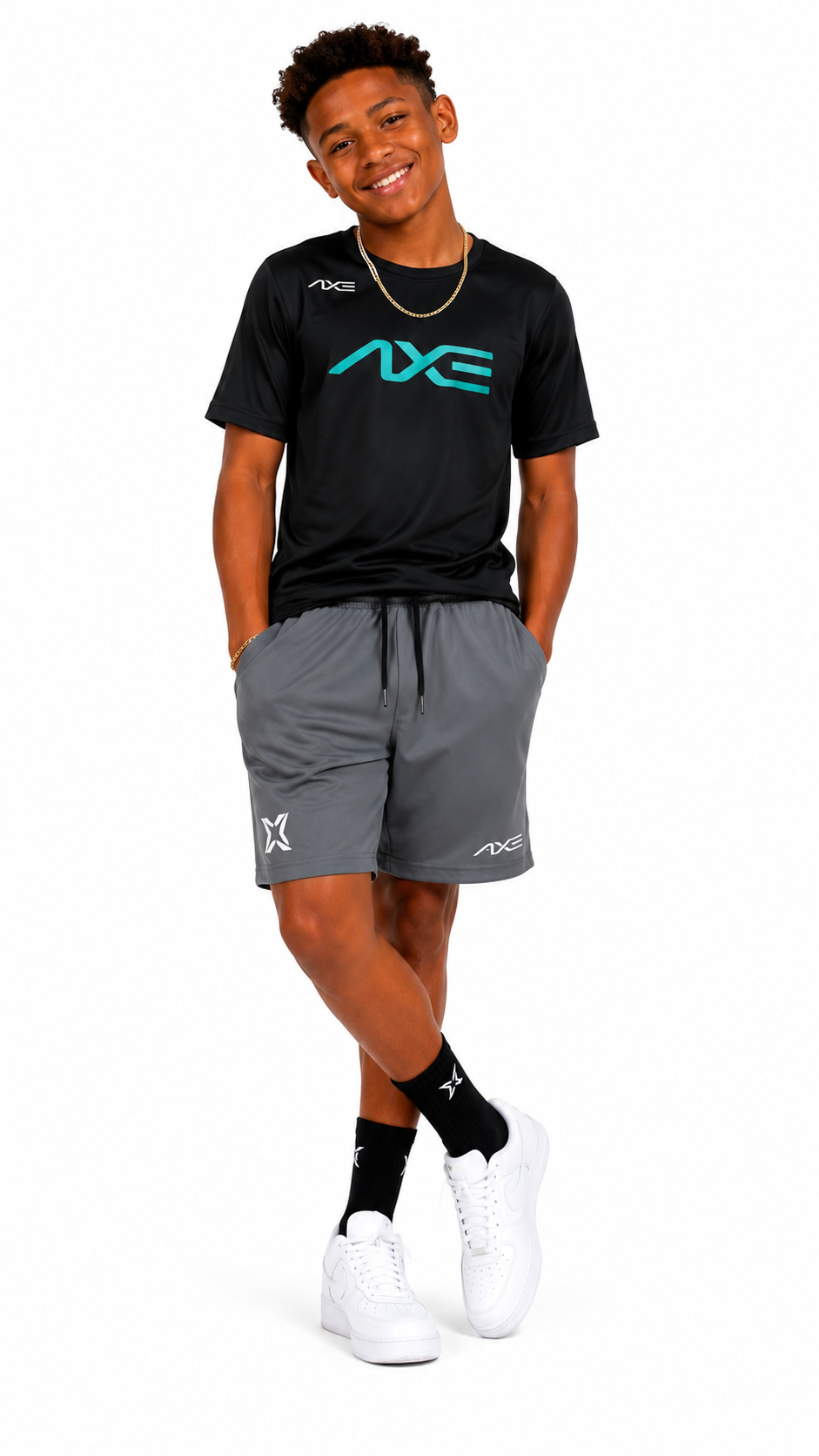 Axe Training Short Gray (Youth)