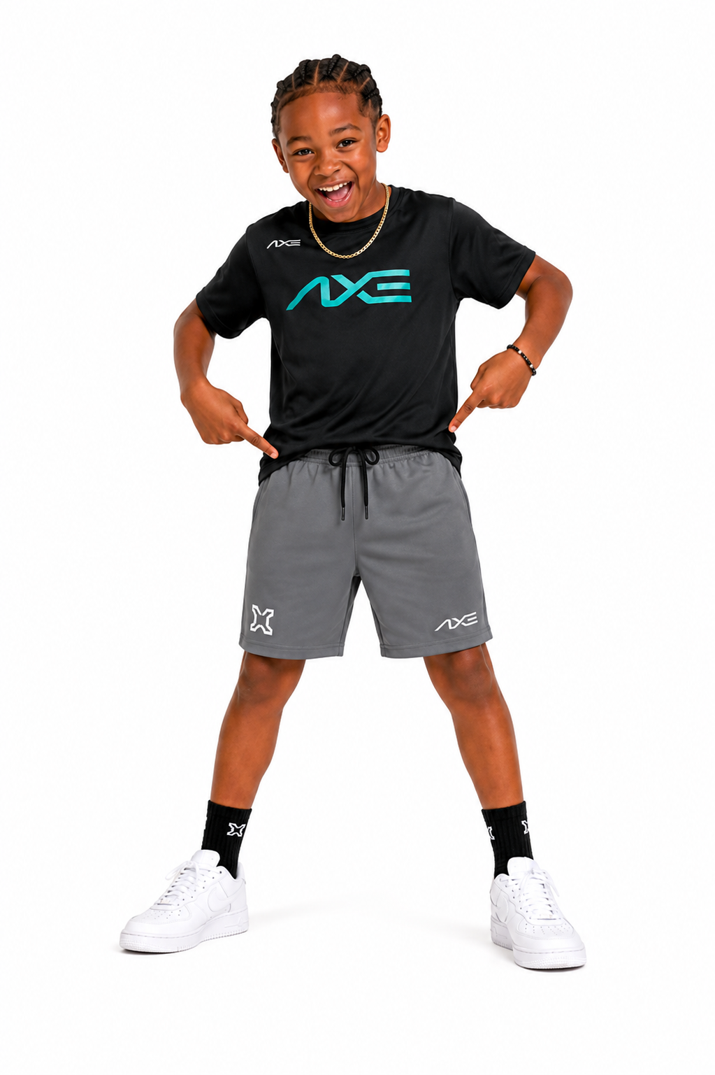 Axe Training Short Gray (Youth)