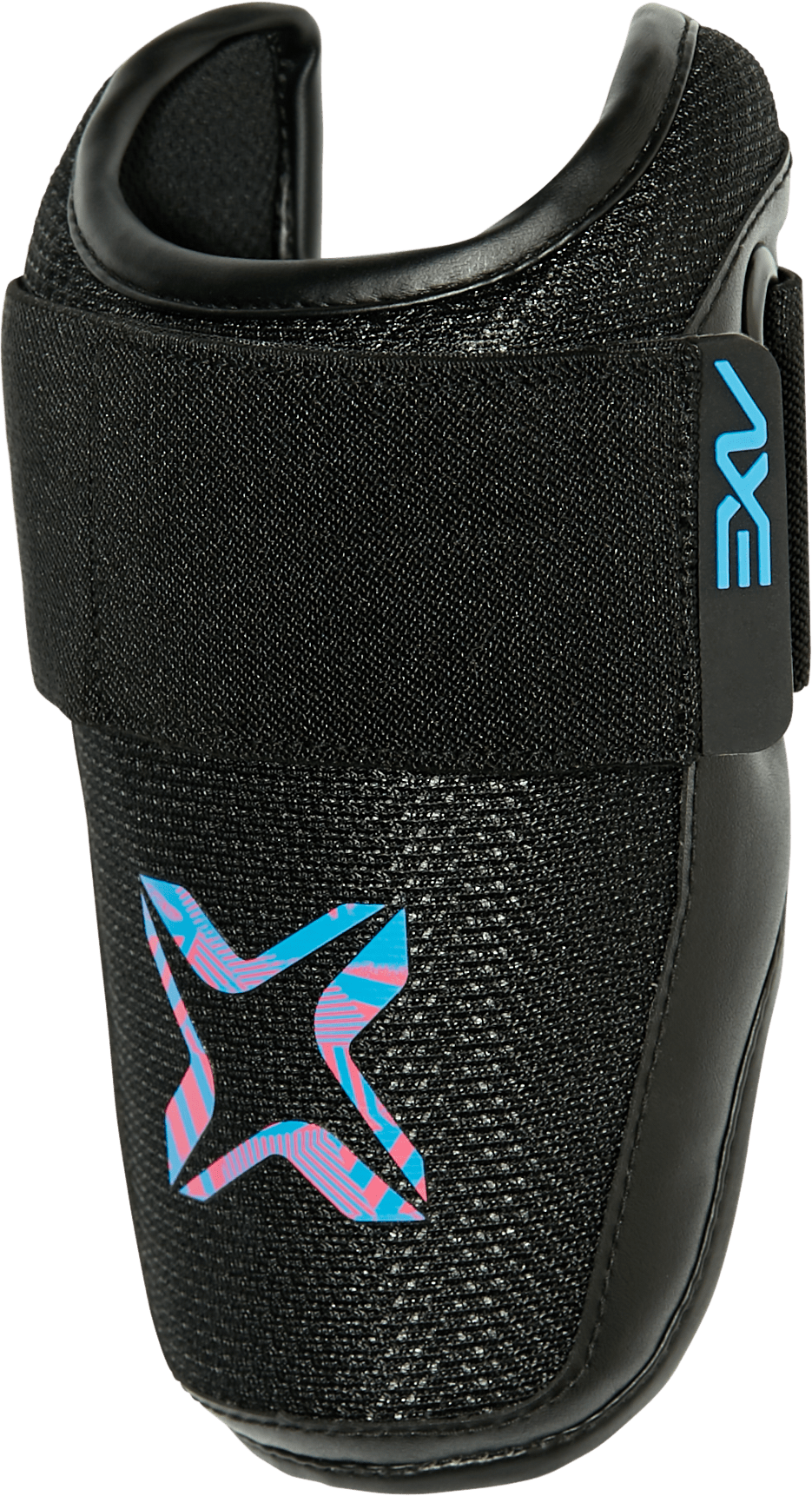Axe Armor Elbow Guard, Cotton Candy, side view.