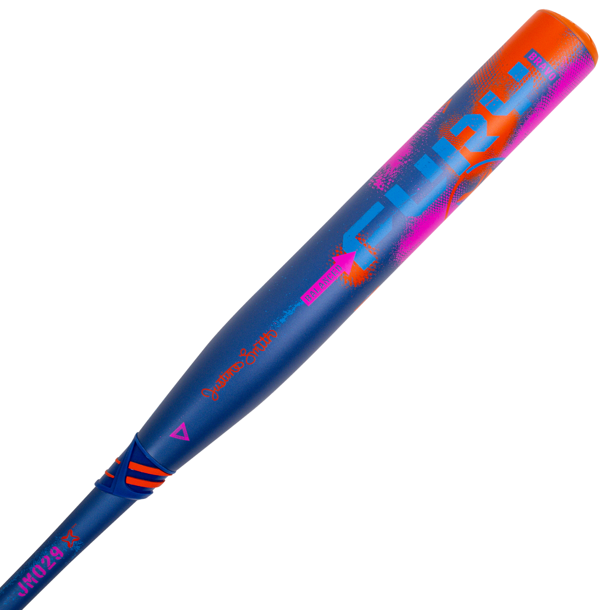 Axe Fury Bravo USSSA Slowpitch Bat, Justine Smith Player Edition, 12 inch barrel, Balanced, Flared Handle - view 2.