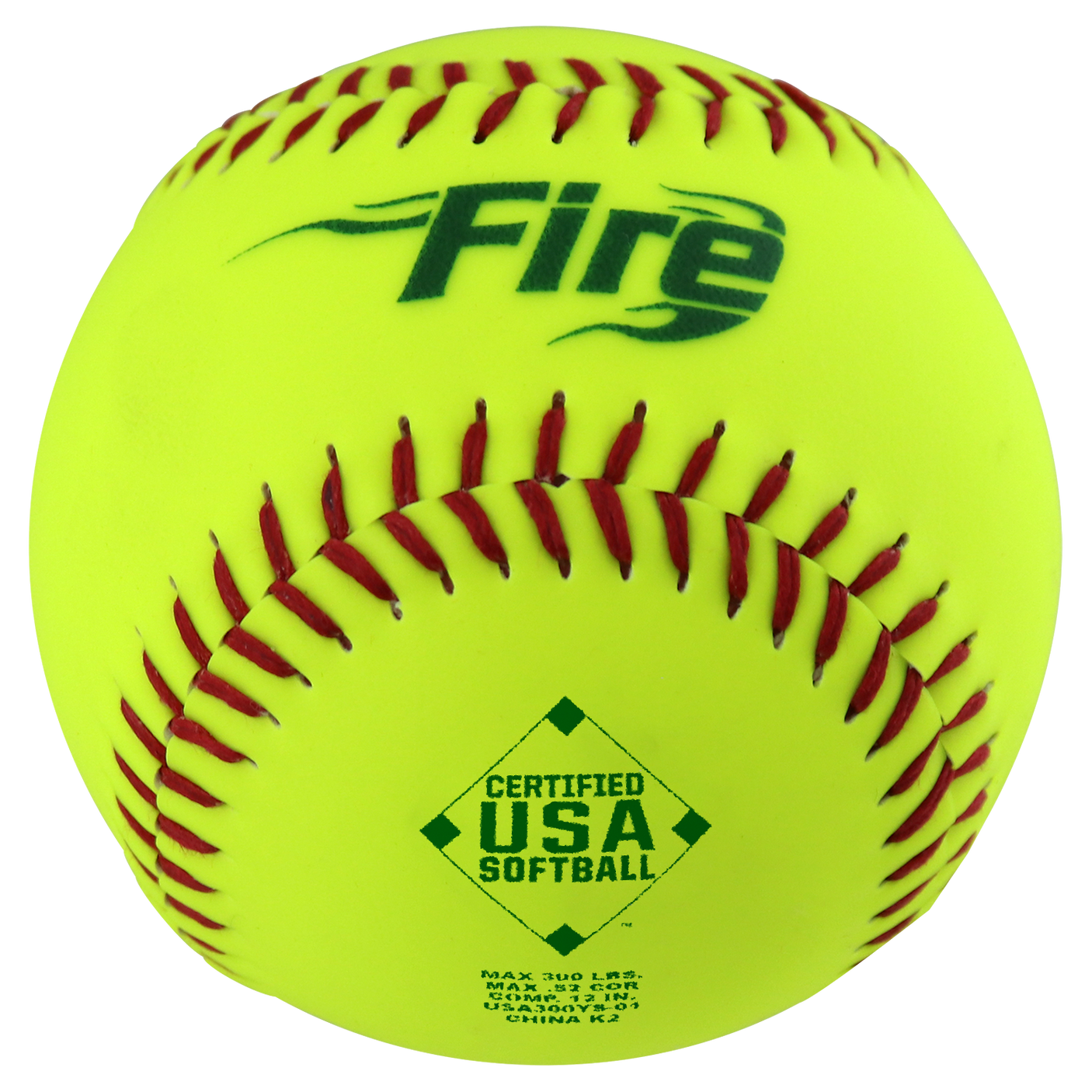 USA Slowpitch Softballs, USA Softball certified .52/300 game ball, 1 dozen.