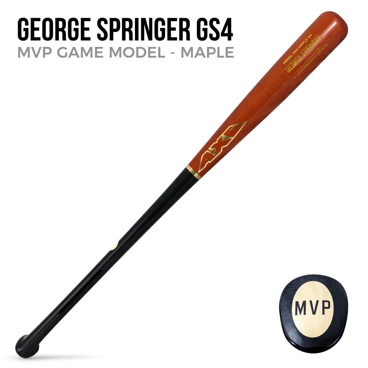 George Springer GS4 MVP Edition Pro Hard Maple Baseball