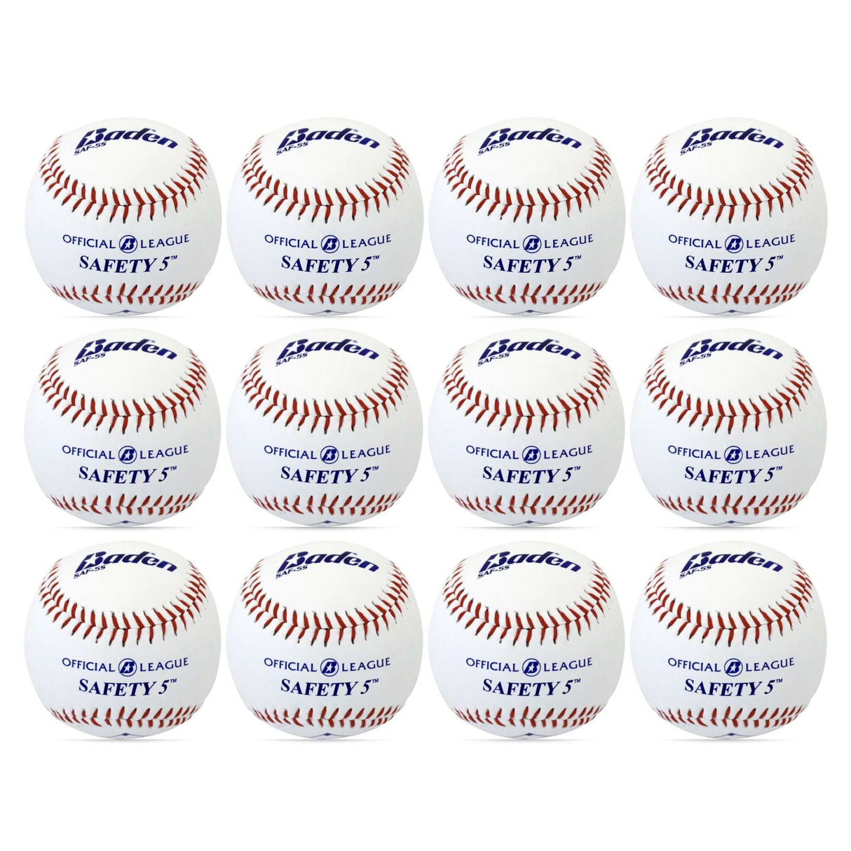Safety Baseballs - 1 Dozen