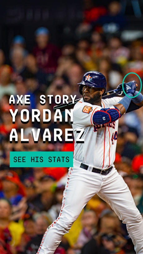 Yordan Alvarez Swings Axe Bat