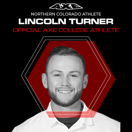 Northern Colorado's Lincoln Turner, official Axe Bat college athlete.