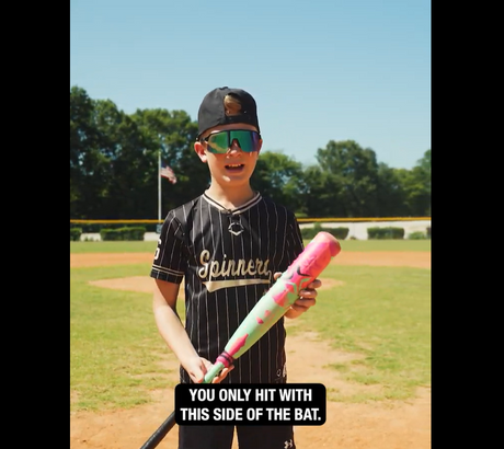 The engineered hitting zone, Axe Bat's one-sided performance advantage.