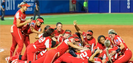 Division I college softball season starts, blog banner.