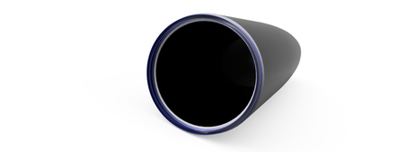 Axe Bat engineered hitting zone, TriFlex barrel technology rendering.