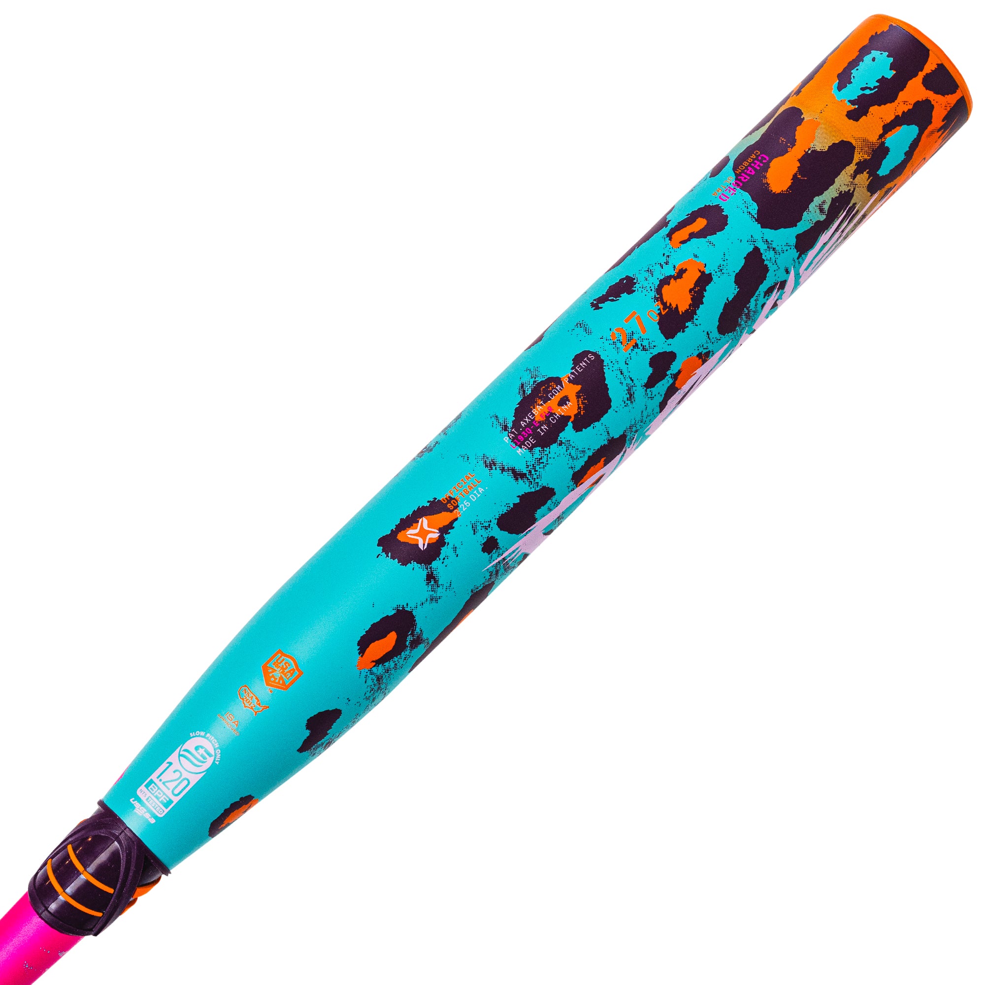 Axe Dabacle Dual-Stamp Slowpitch Bat – Endloaded with Flared Handle