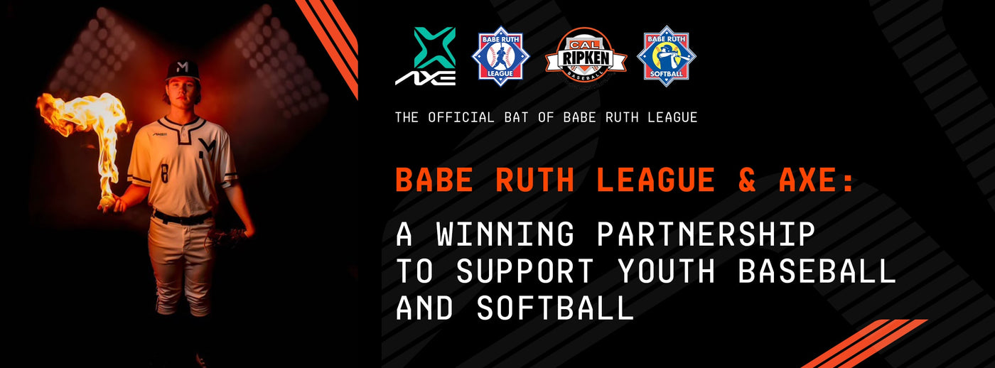 Axe Baseball and Softball Official Bat of Babe Ruth League Baseball and Softball