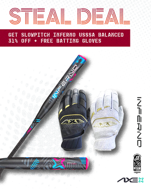 Daily Steal 4 | 31% Off Slowpitch Inferno Balanced + Free Batting Gloves