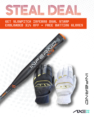 Daily Steal 4 | 31% Off Slowpitch Inferno Dual Stamp Endloaded + Free Batting Gloves