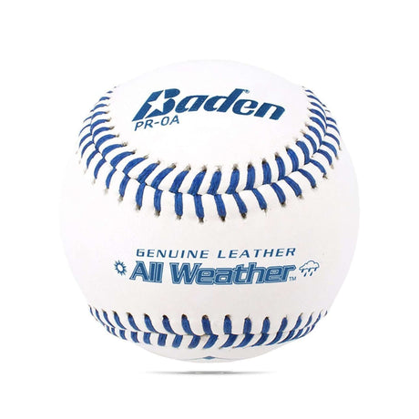 All Weather Baseball, foam training ball for wet-weather practice, dozen pack.