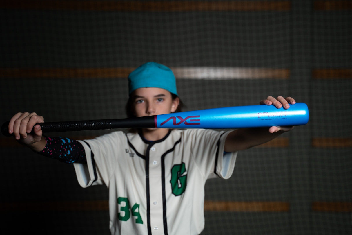 Axe Youth Pro Maple Composite Wood Baseball Bat | -5 | Aqua Strike | Axe Handle