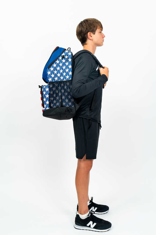 Hit Run Steal Sac de softball bleu marine – Peut contenir 4