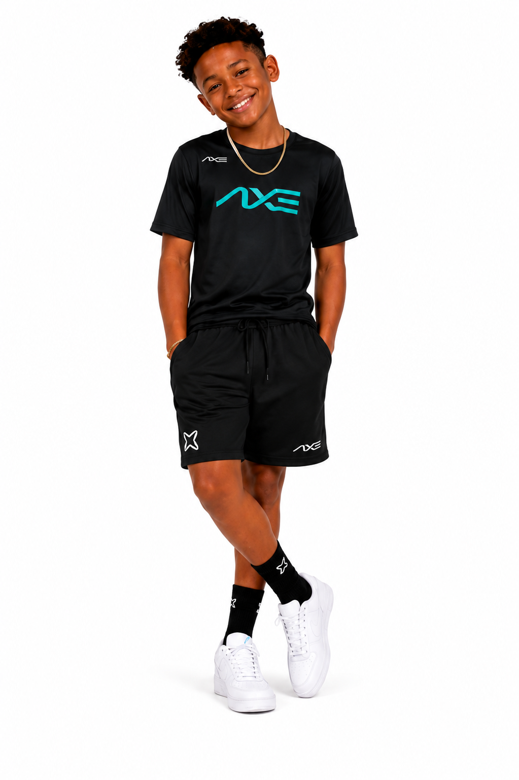 Axe Training Short Black (Youth)