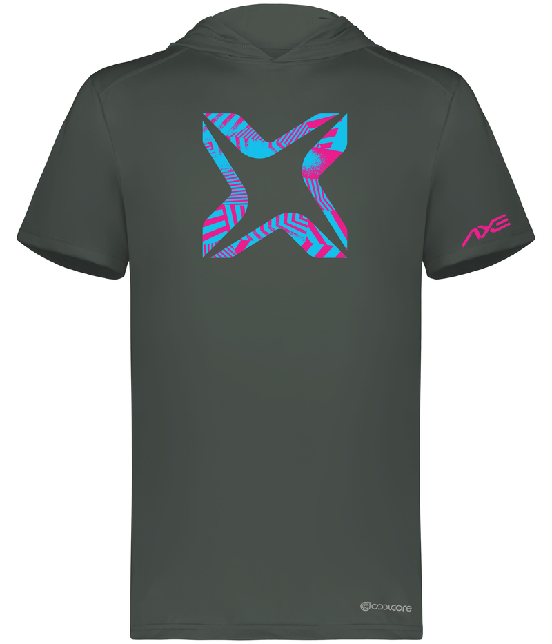 Axe Men's Performance Short Sleeve Hooded Tee