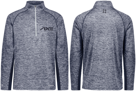 Axe Heathered Electrify Coolcore 1/4 Zip Pullover