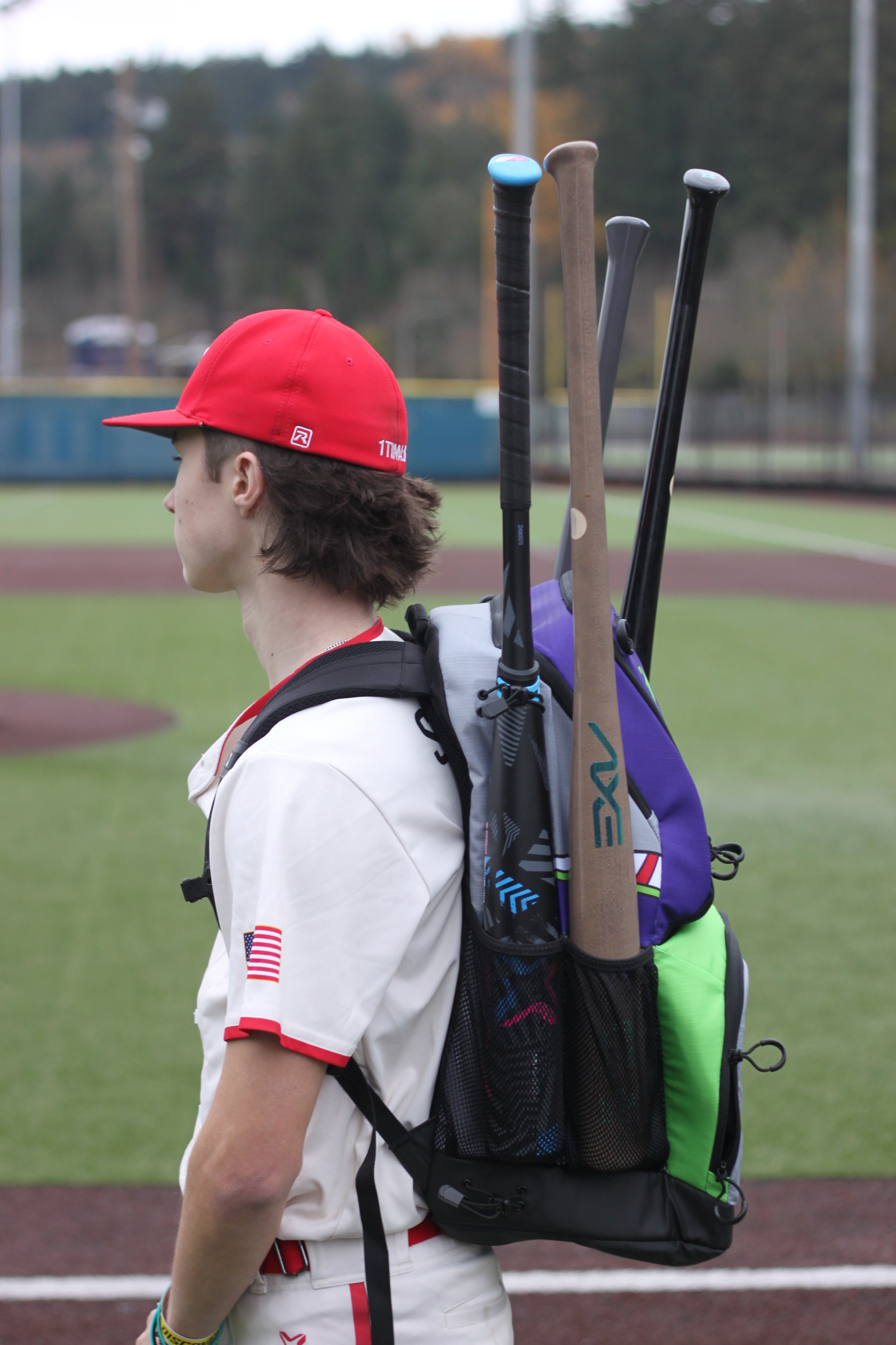 Limited Edition Axe Baseball Softball Backpack Durable Bat Bag