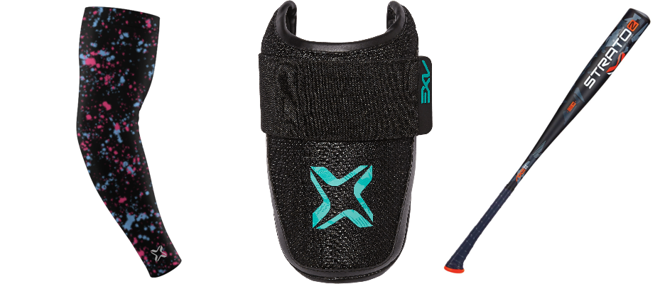 Daily Steal 6 | Strato 2 BBCOR Axe Handle Bundle with Elbow Guard & Arm Sleeve