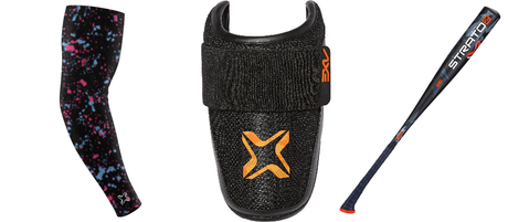 Daily Steal 6 | Strato 2 BBCOR Axe Handle Bundle with Elbow Guard & Arm Sleeve