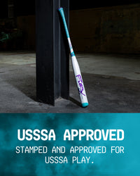 Axe Fury USSSA Slowpitch Bat | Zane Migues Signature Series | 1.5 oz. Maxloaded | Axe Handle |