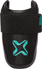 Axe Armor Elbow Guard, Riptide Green, front view.