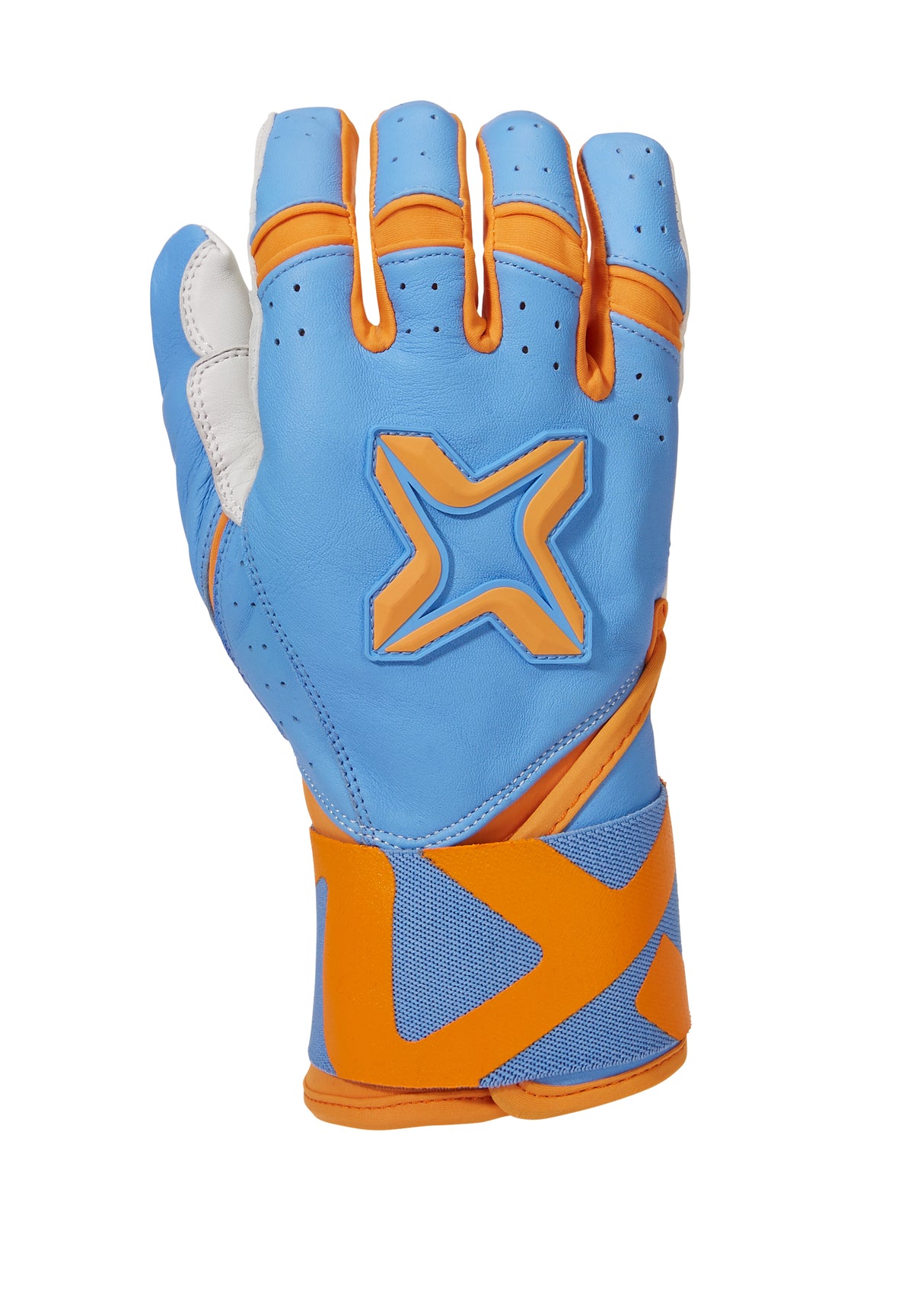 Axe Batting Gloves, Heatcheck, worn.