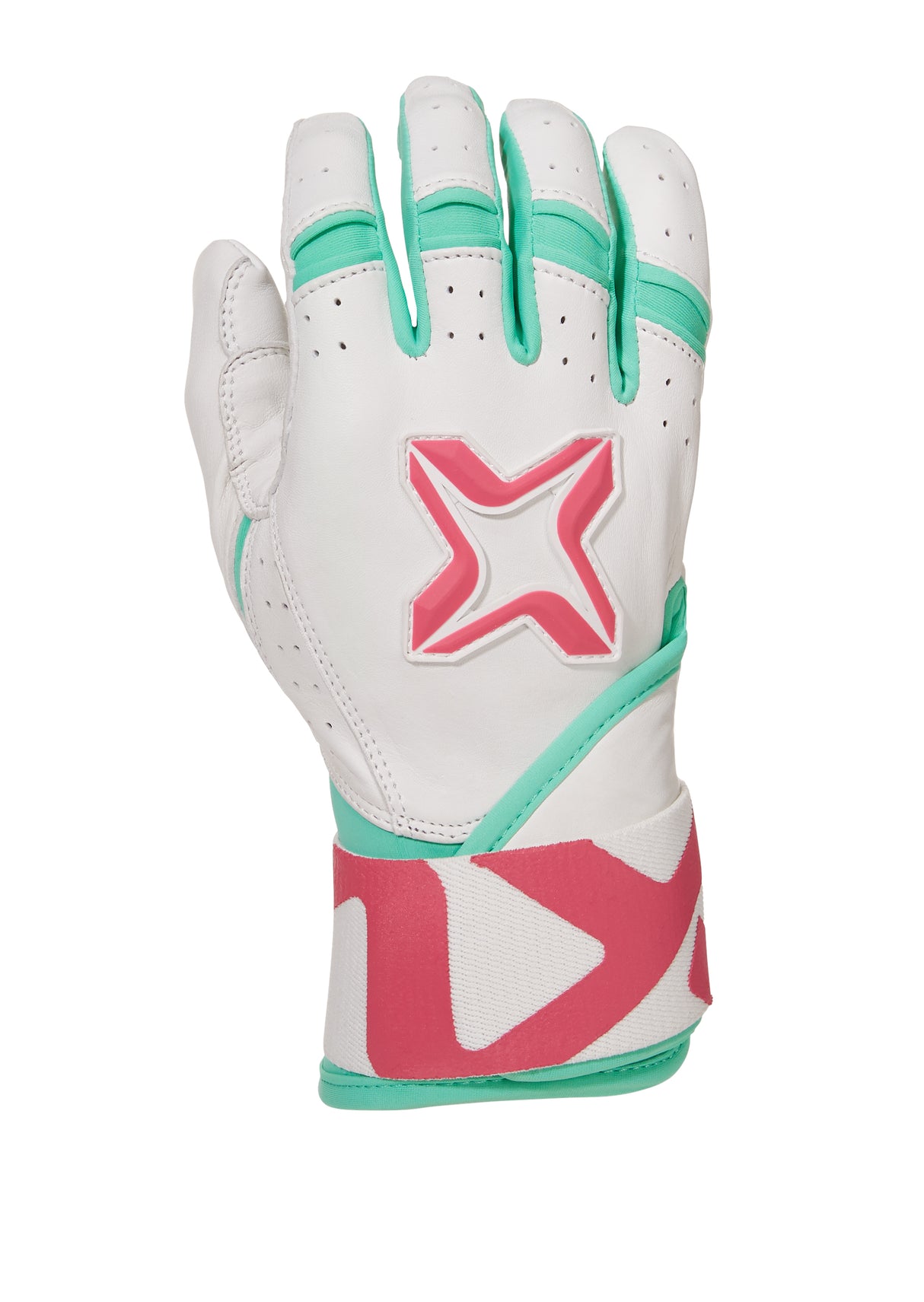 Axe Batting Gloves, Snapmint, worn.