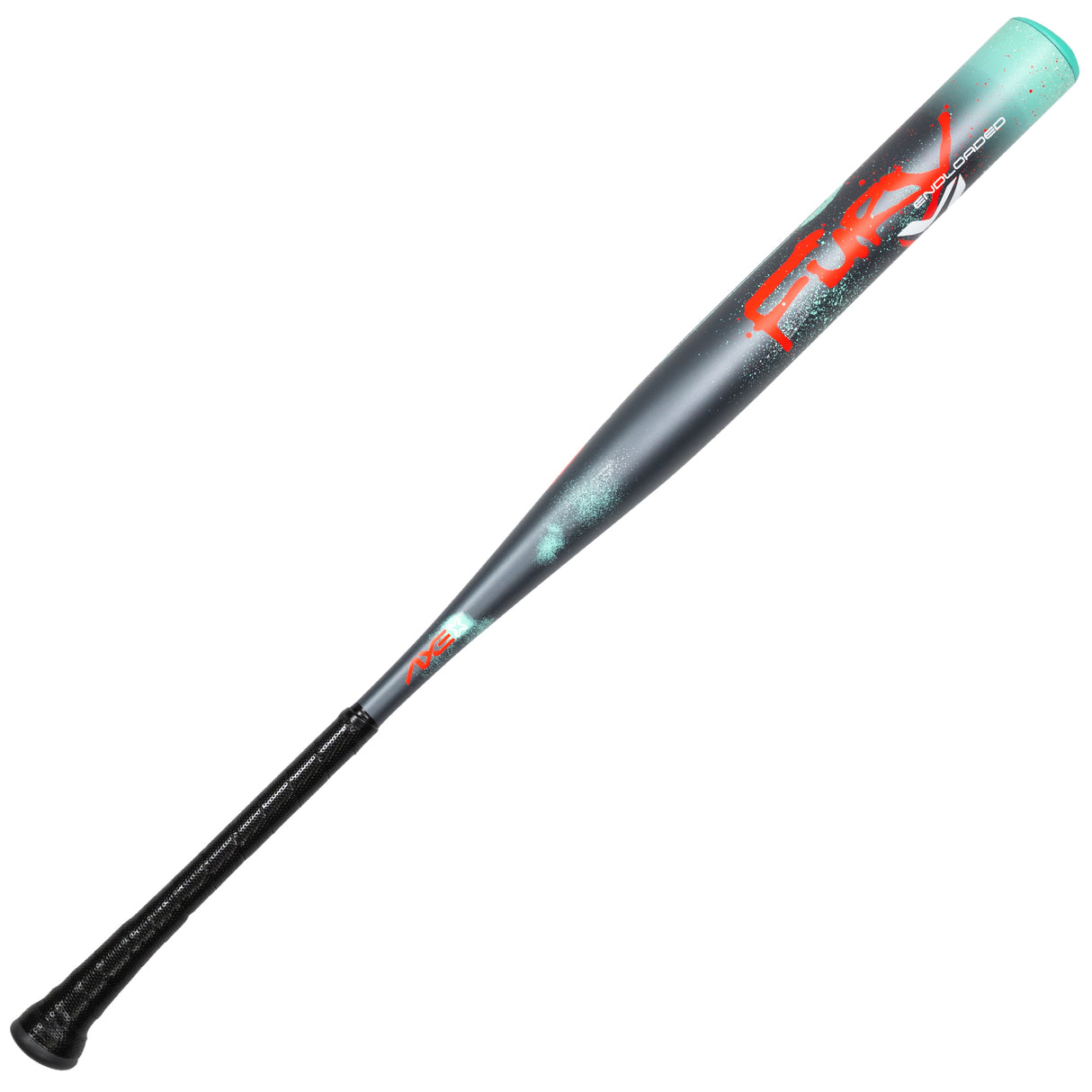 Axe Fury 1-Piece USSSA Slowpitch Bat, Special Edition, endloaded, Flared Handle.