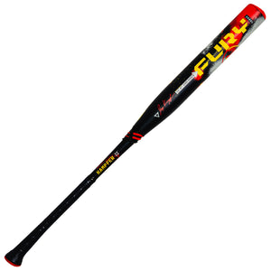 Axe Fury Bravo USSSA Slowpitch Bat, Joey Kampfer Player Edition, packaging.