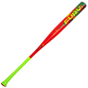 Axe Fury Bravo USSSA Slowpitch Bat, Money Mac Rio Edition, 1-piece, 12 inch barrel, endloaded, Flared Handle.