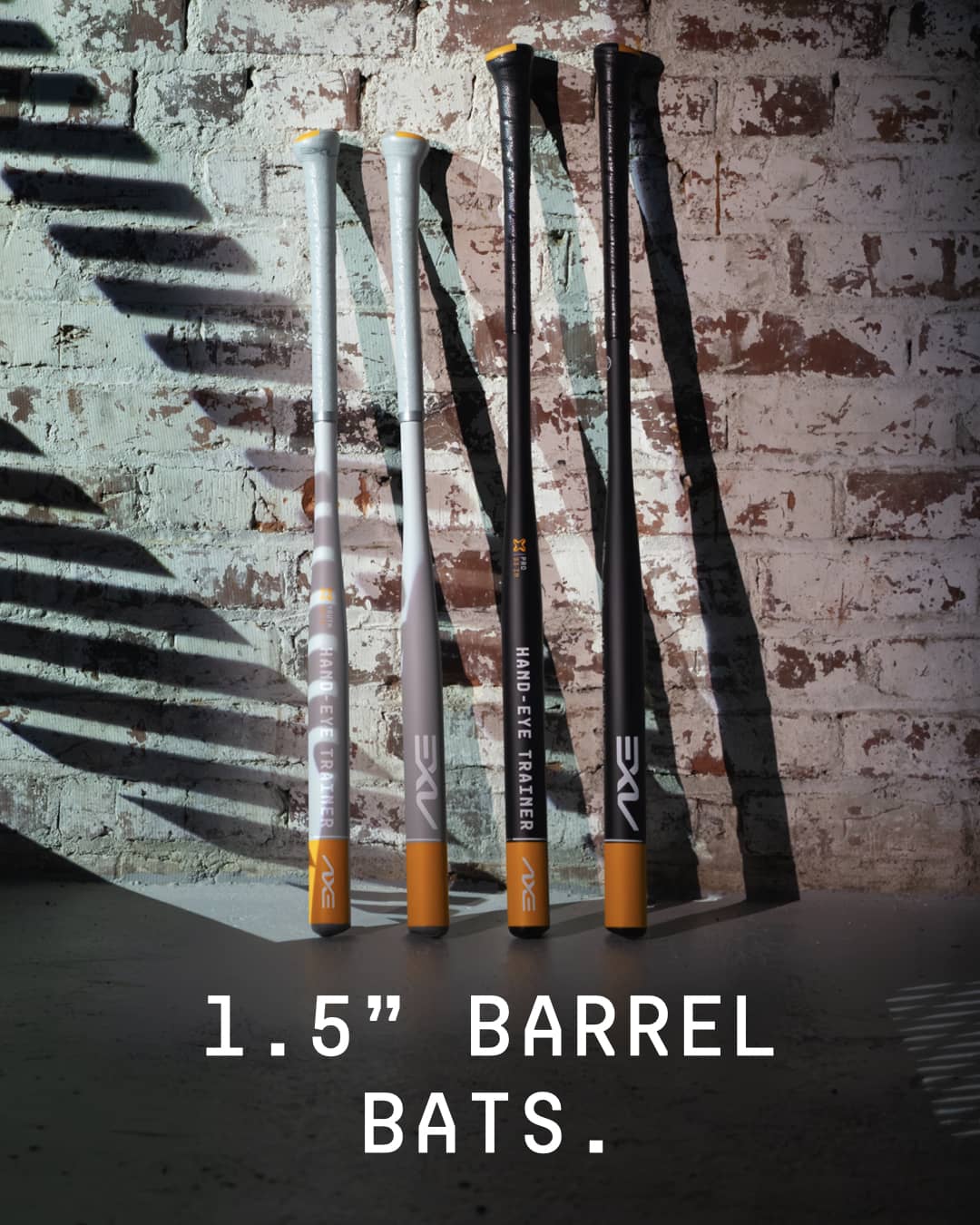 Axe Hand-Eye Training Bat, 1.5 inch barrel, Flared Handle, packaging - view 6.