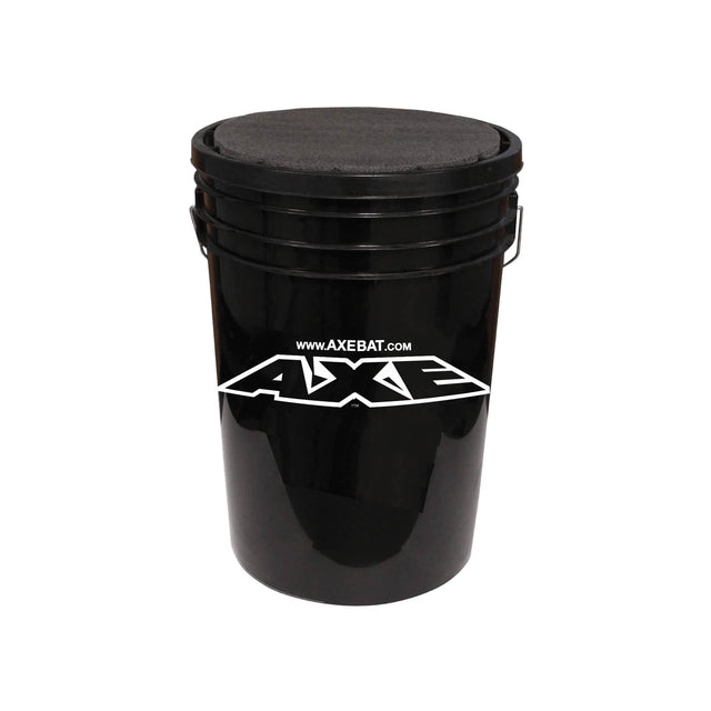 Axe Premium Ball Bucket, team practice bucket holds 3 dozen baseballs.