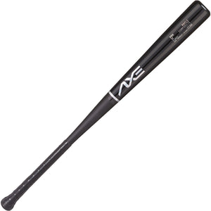 Axe Pro Maple Composite Wood Baseball Bat, Obsidian Black, Flared Handle.