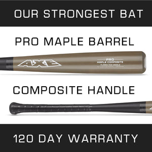 Axe Pro Maple Composite Wood Bat, Flared Handle - view 8.