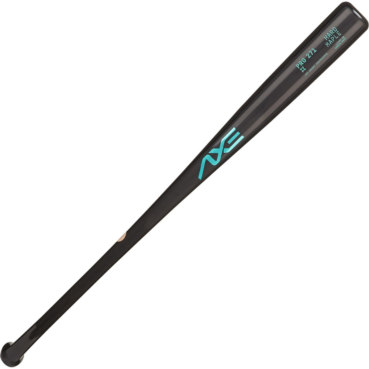 Axe Pro Series Maple Wood Baseball Bat, SPD 271 Turn, Vantablack, Axe Handle.