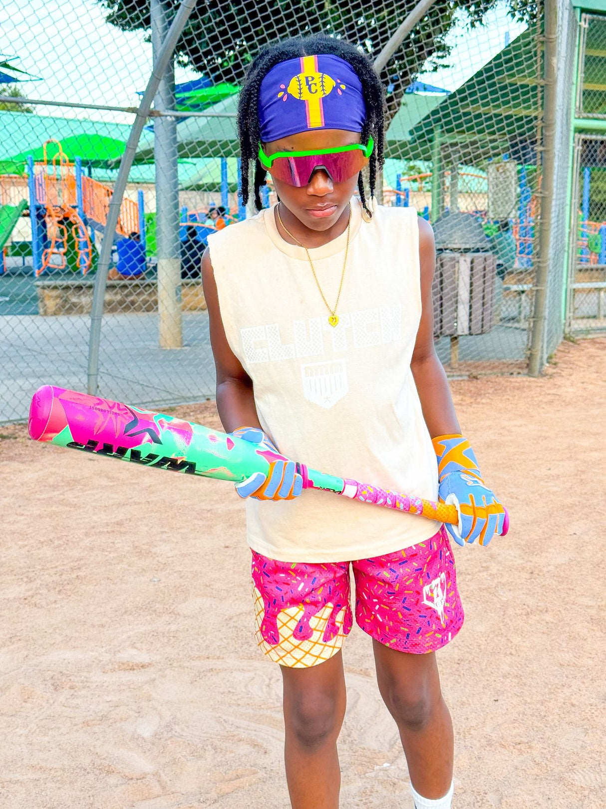 Axe WARP USSSA Baseball Bat, ambassador swing action photo.
