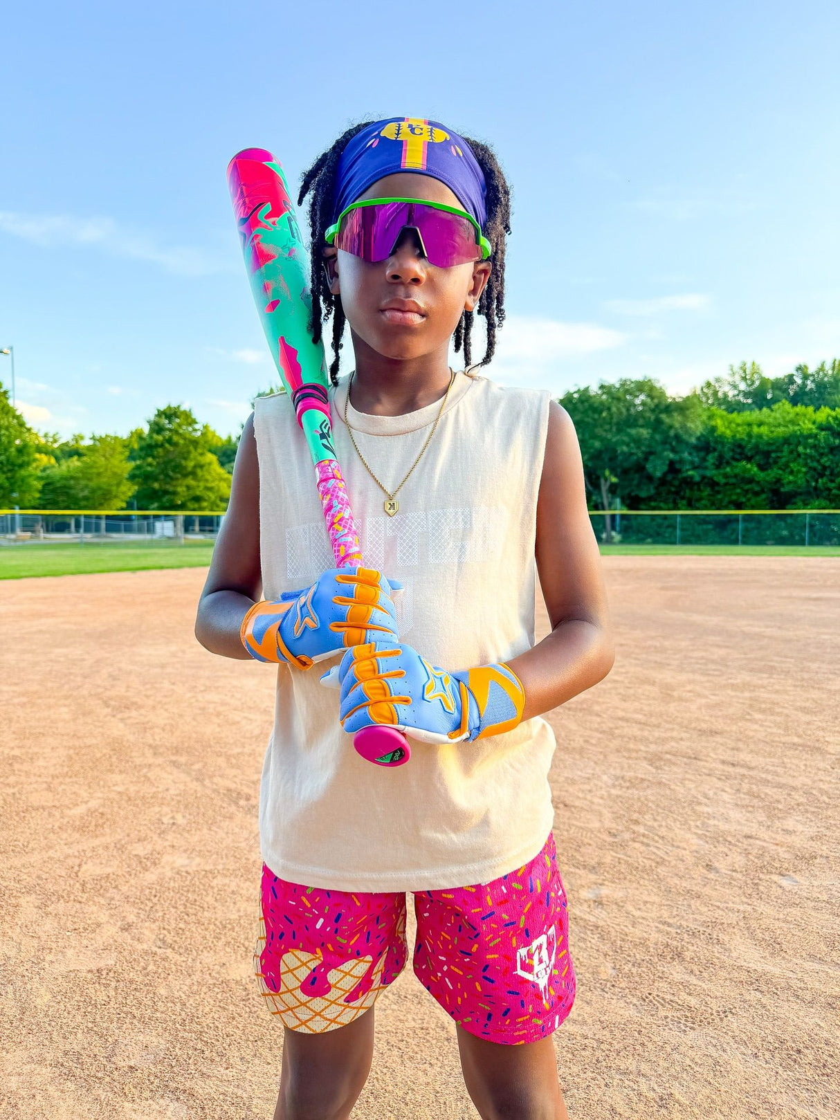 Axe WARP USSSA Baseball Bat, ambassador swing action photo - view 2.