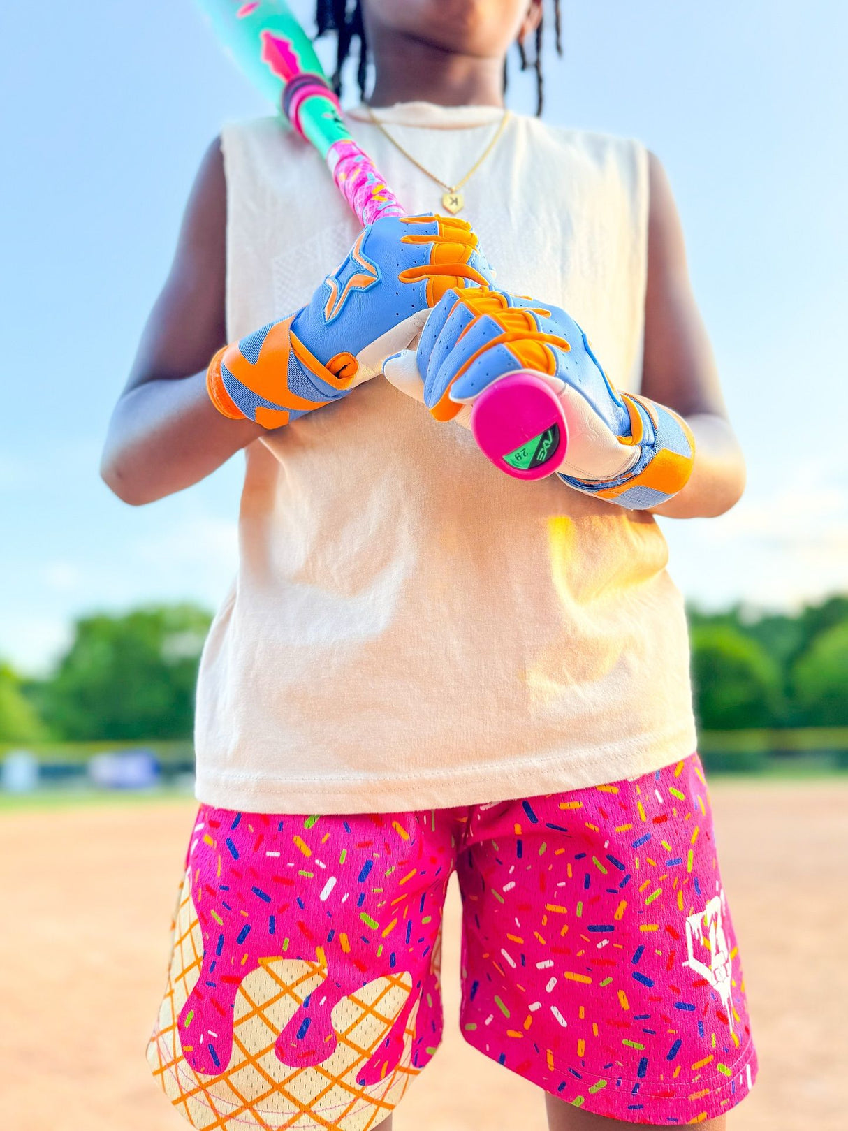 Axe WARP USSSA Baseball Bat, ambassador swing action photo - view 3.