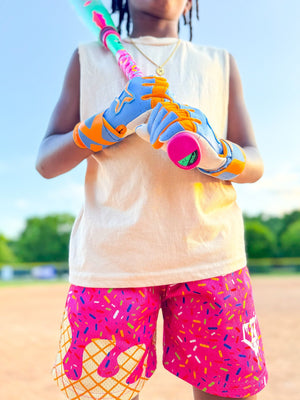 Axe WARP USSSA Baseball Bat, ambassador swing action photo - view 3.