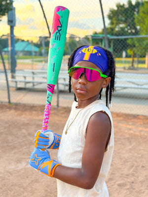 Axe WARP USSSA Baseball Bat, Axe Handle, ambassador swing action photo - view 2.