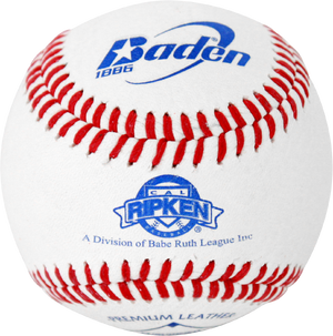Babe Ruth and Cal Ripken 10U Baseballs, official league game ball, 1 dozen.