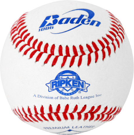 Babe Ruth and Cal Ripken 10U Baseballs, official league game ball, 1 dozen.