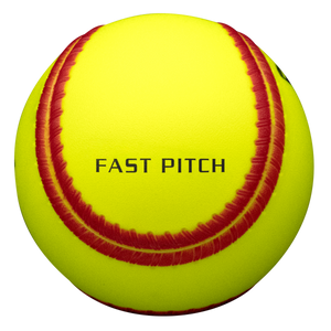 Ballistic Fastpitch Training Softballs, waterproof one-piece .47/375 practice softball, 1 dozen - view 8.