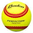 Ballistic Fastpitch Training Softballs, waterproof one-piece .47/375 practice softball, 1 dozen.