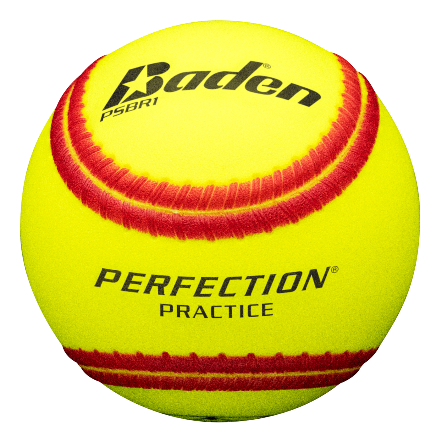 Ballistic Fastpitch Training Softballs, waterproof one-piece .47/375 practice softball, 1 dozen.