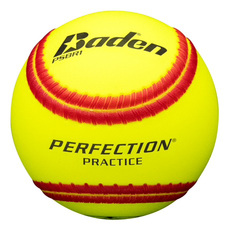 Ballistic Fastpitch Training Softballs, waterproof one-piece .47/375 practice softball, 1 dozen.
